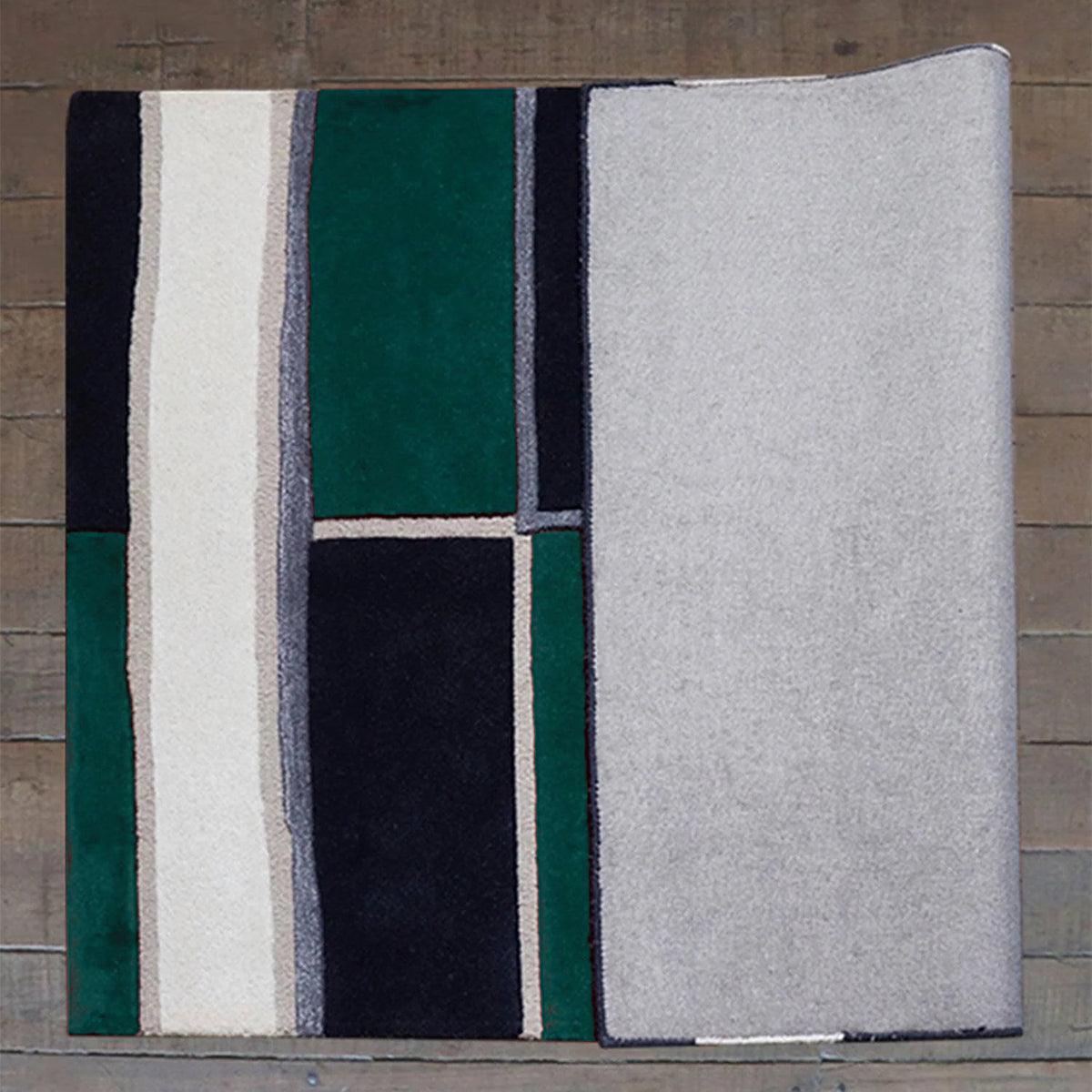 Hand Tufted Wool Viscose Area Rug For Bedroom WK-822 - Indian Rug Store Hand Tufted Wool Viscose Area Rug For Bedroom WK-822 - Indian Rug Store