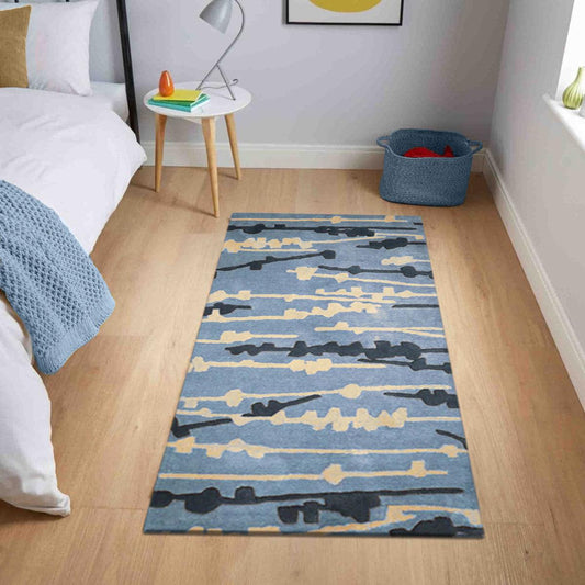 Tappeto in lana tuftato a mano per soggiorno WK-830 Tappeto in lana tuftato a mano per soggiorno WK-830