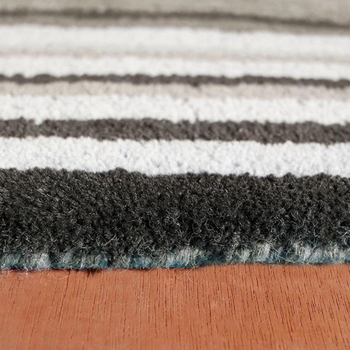 Natural Wool Area Rug Hand Tufted For Living Room WK-833 - Indian Rug Store Natural Wool Area Rug Hand Tufted For Living Room WK-833 - Indian Rug Store