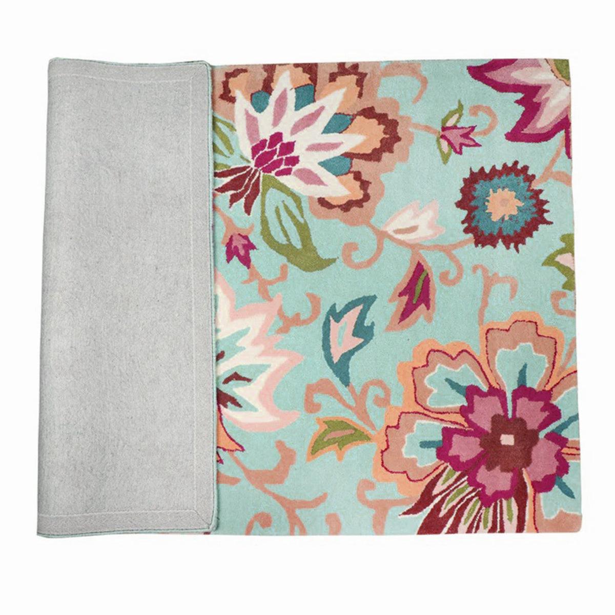 Hand Tufted Wool Area Rug For Bedroom WK-838 - Indian Rug Store Hand Tufted Wool Area Rug For Bedroom WK-838 - Indian Rug Store