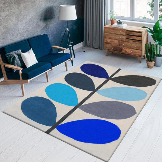 Alfombra de lana natural tejida a mano para sala de estar WK-849 Alfombra de lana natural tejida a mano para sala de estar WK-849