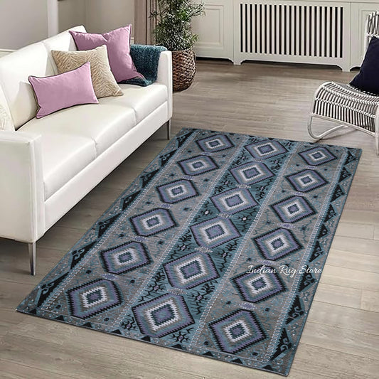 Dining Room Decor Hand Woven Gray Wool Jute Rug Dining Room Decor Hand Woven Gray Wool Jute Rug