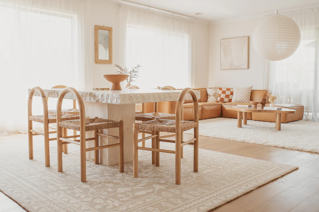 Should You Put a Rug Under a Dining Table? - Indian Rug Store