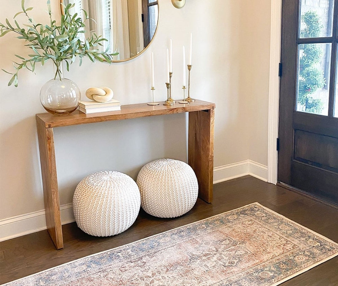 How to Update Your Entryway for Spring - Indian Rug Store