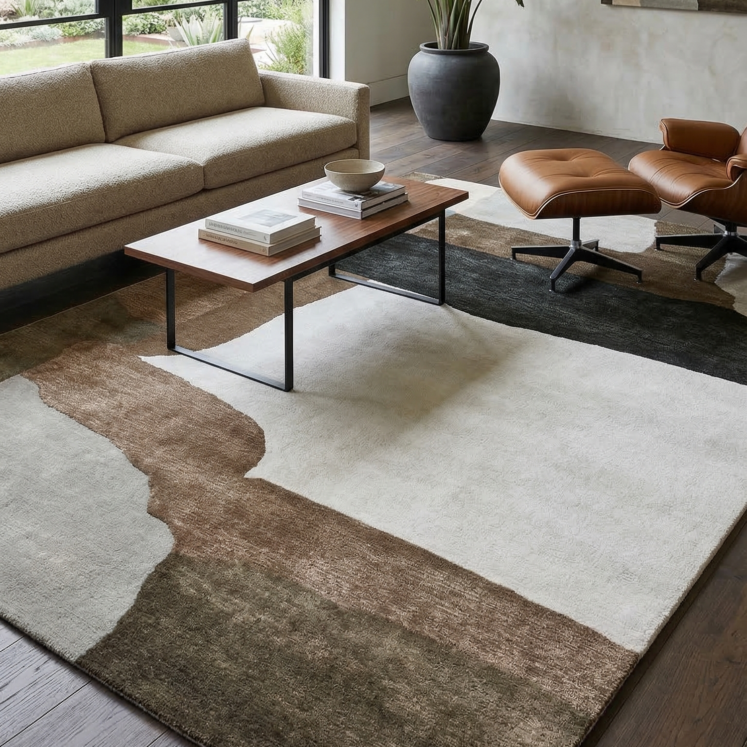 Knotted-rugs