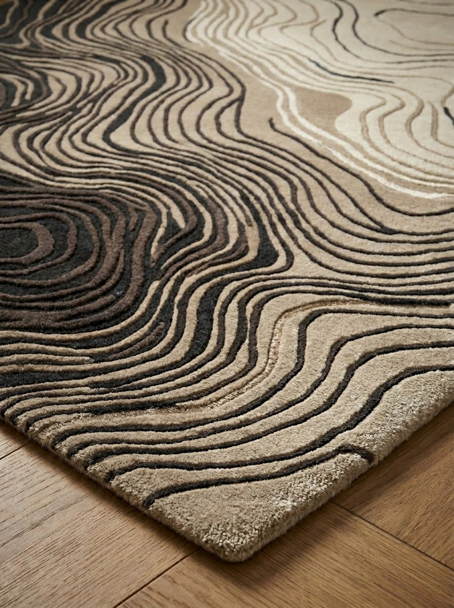 Valemont Beige Marble Rug