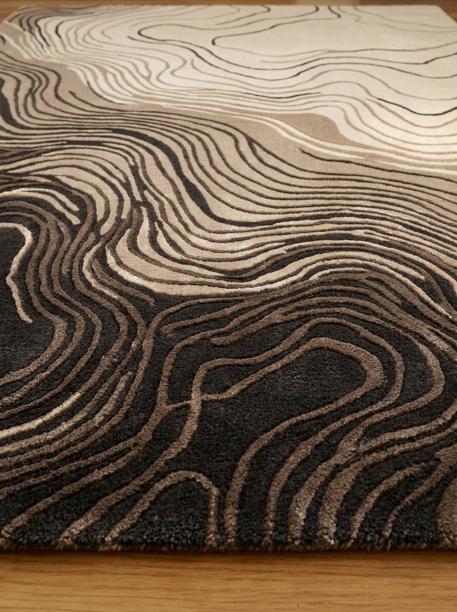 Valemont Beige Marble Rug
