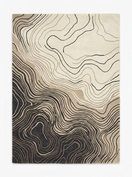 Valemont Beige Marble Rug