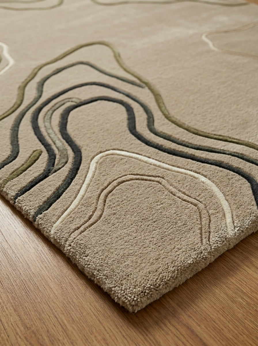 Yarborough Grey Stone Rug
