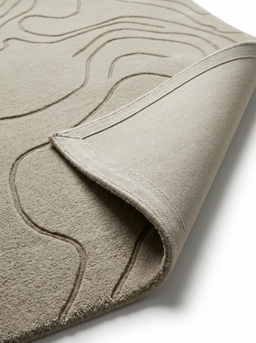 Zetland Ivory Marble Rug