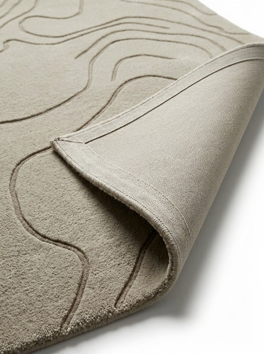 Zetland Ivory Marble Rug