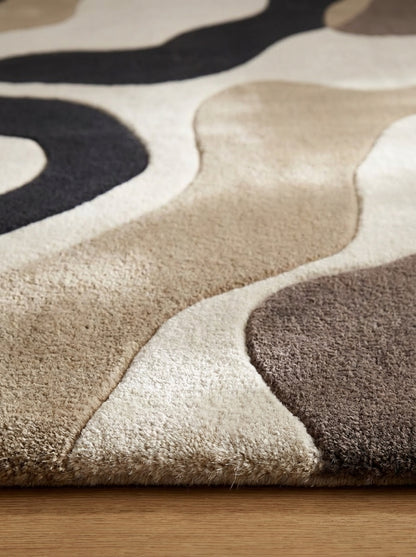 Camden Blue Marble Rug
