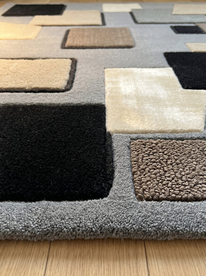 Jarrow Grey Marble Rug