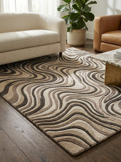 Brentwood Ivory Marble Rug