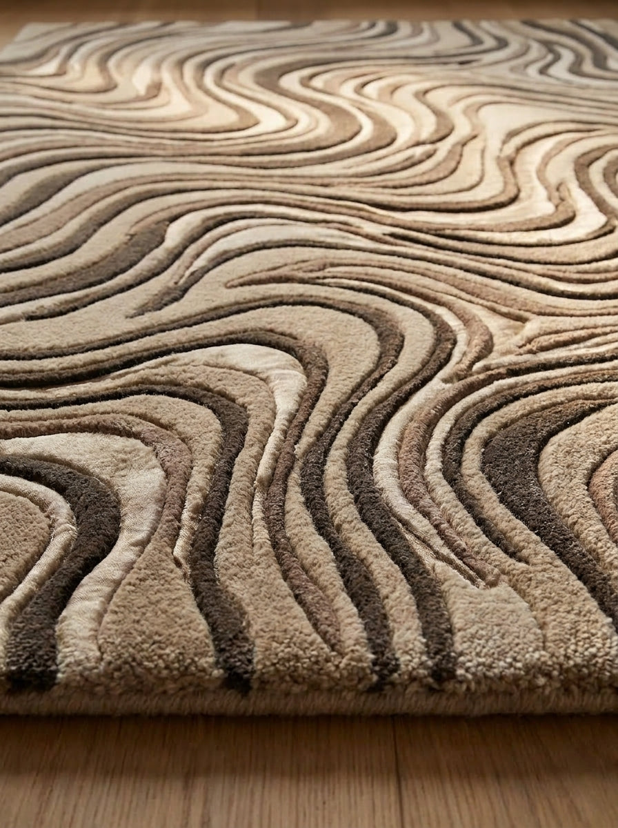 Brentwood Ivory Marble Rug