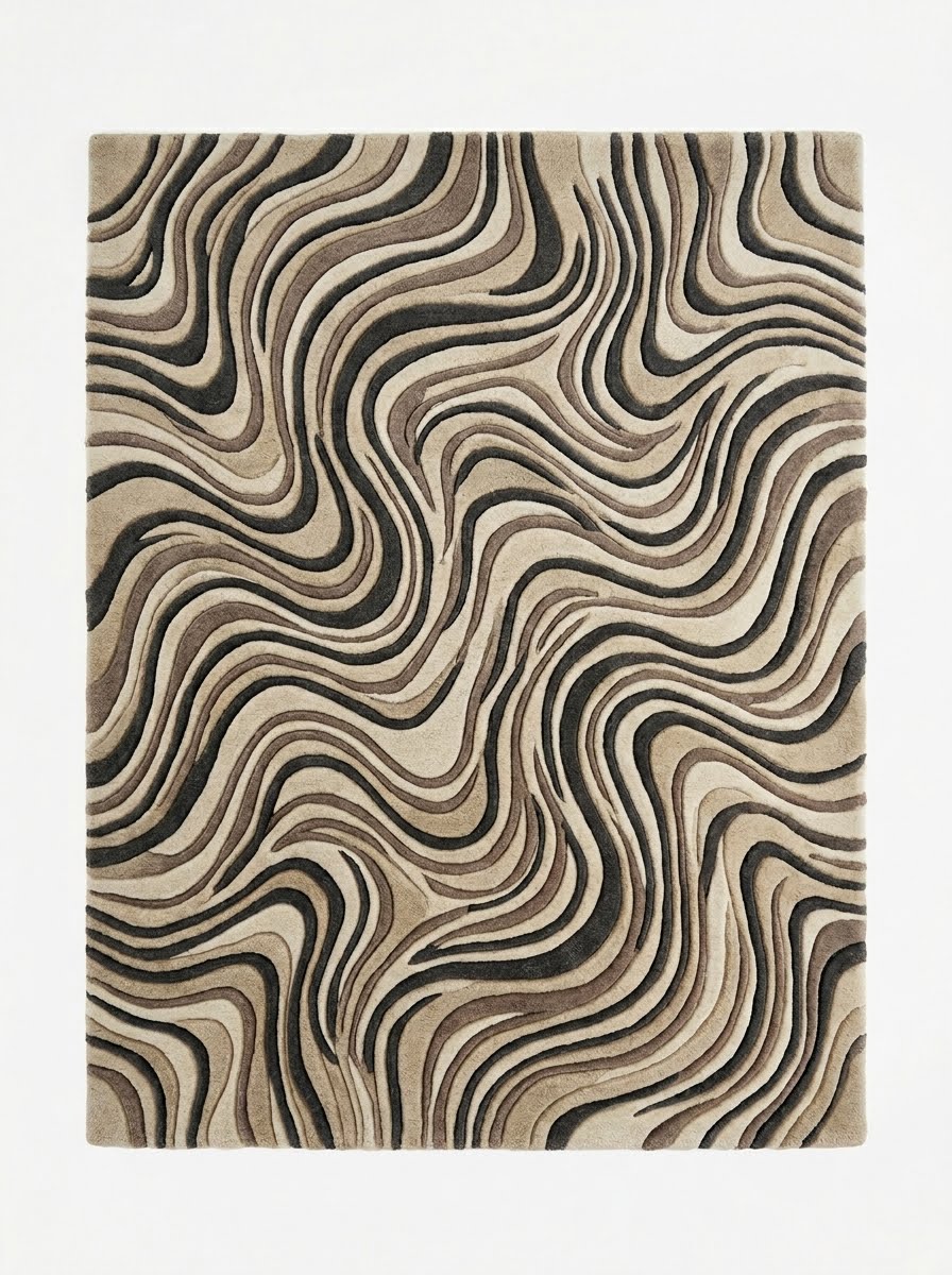 Brentwood Ivory Marble Rug