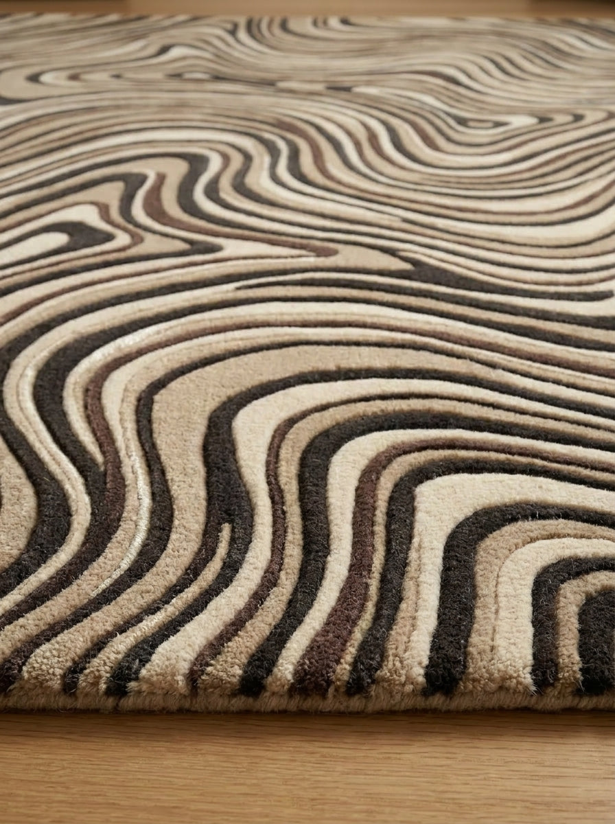 Dartmoor Grey Quartz Rug