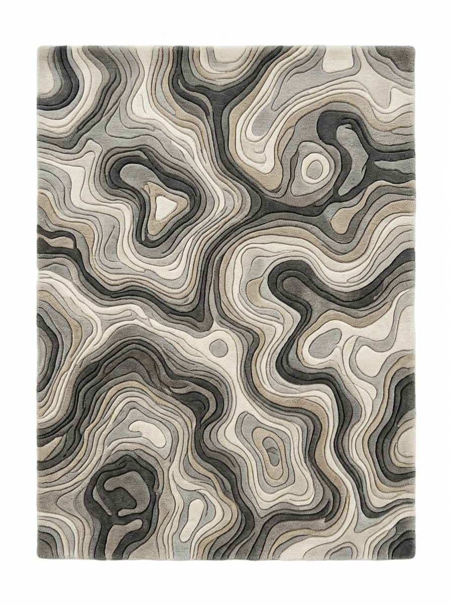 Eton Beige Marble Rug