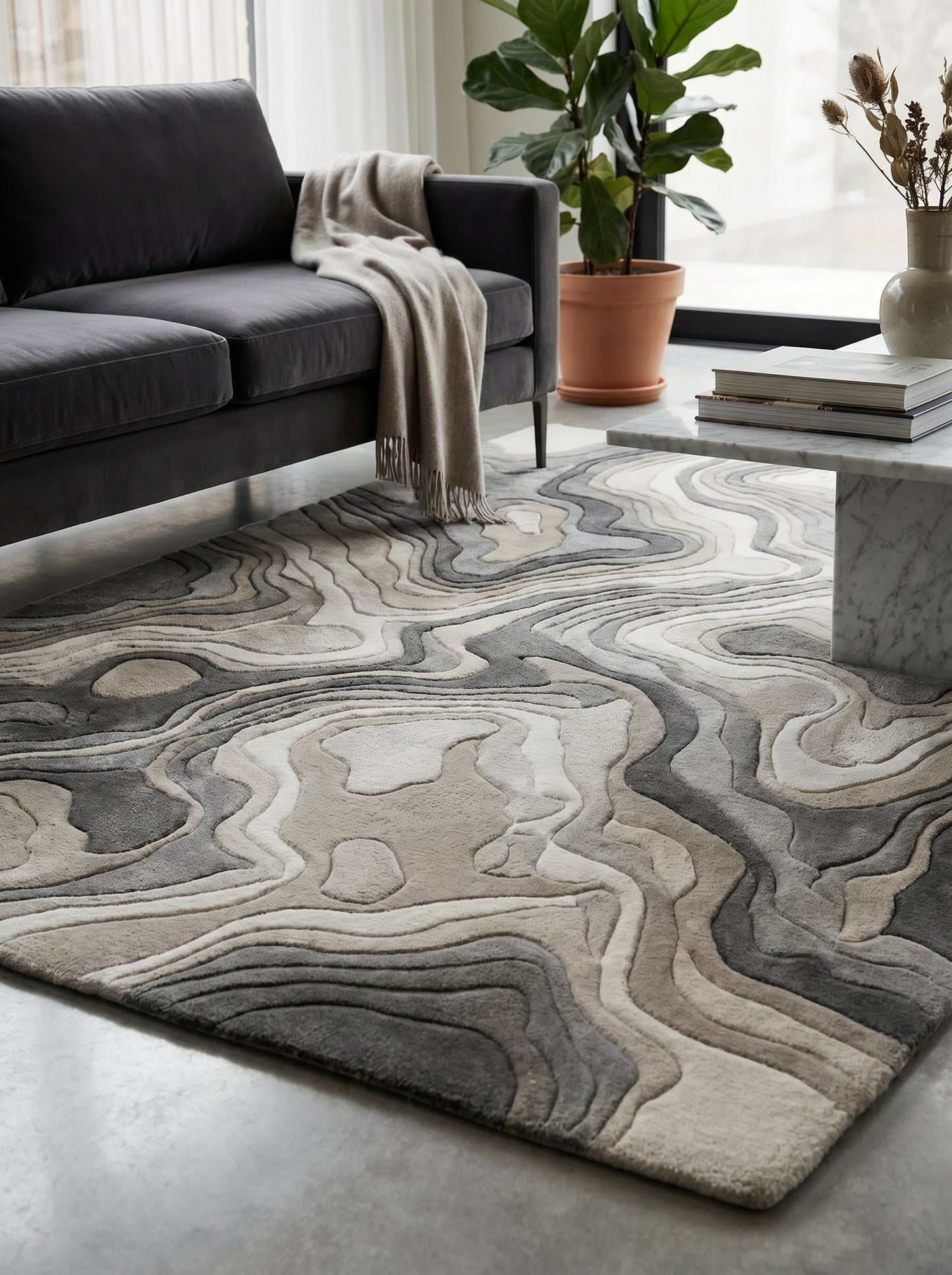 Guildford Sand Marble Rug