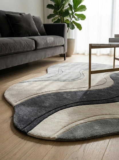 Morden Beige Marble Rug