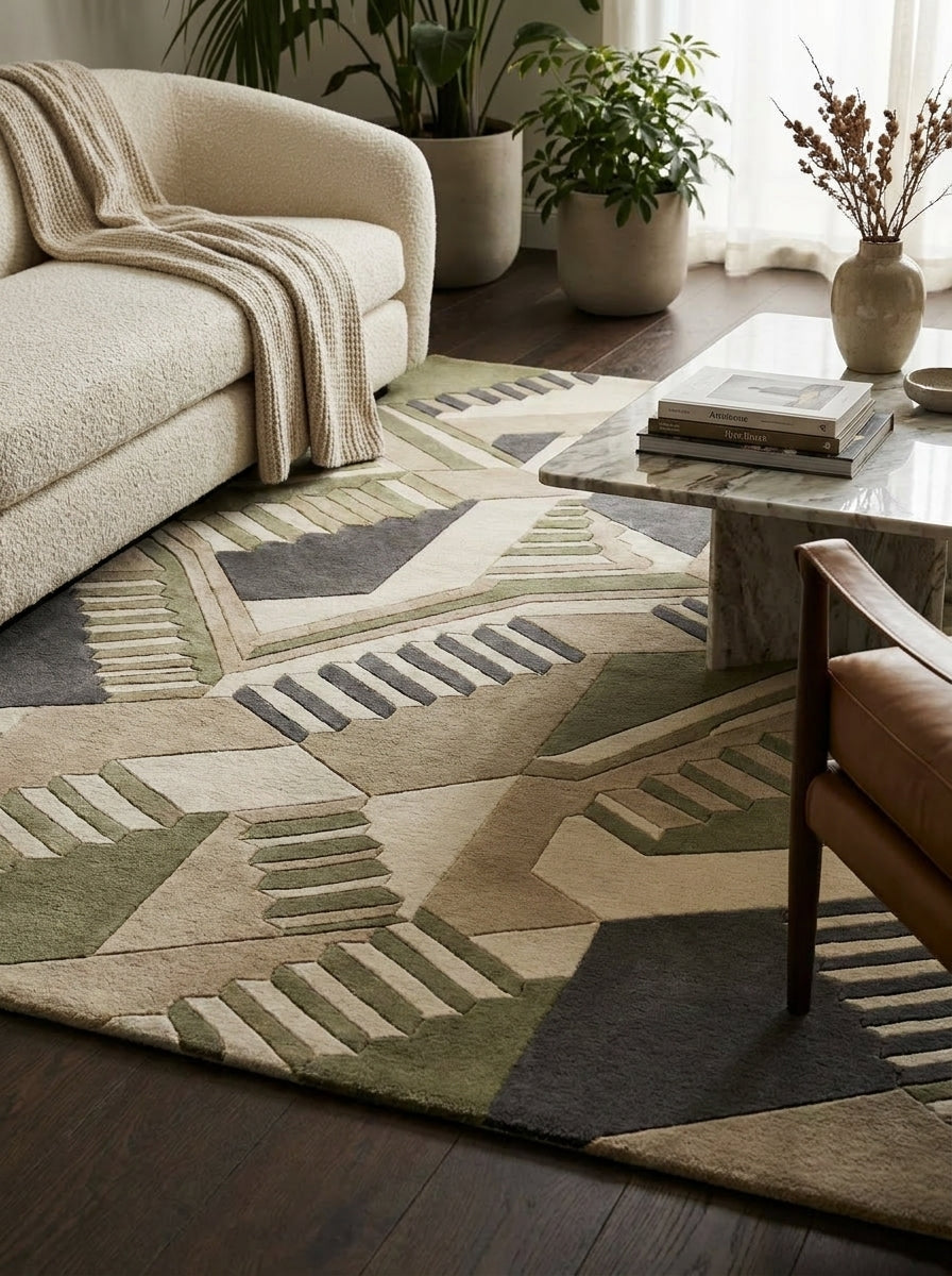 Newhaven Ivory Stone Rug