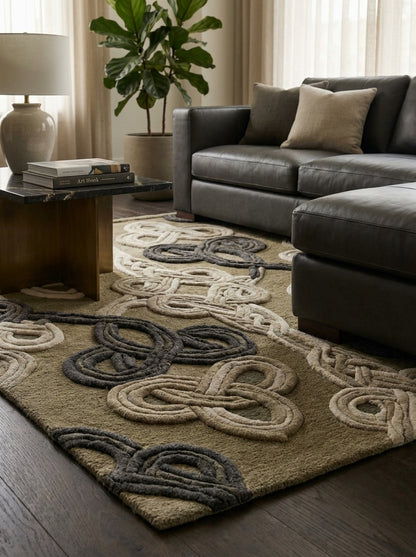 Kyoto Nights Marble Rug
