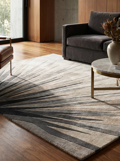 Quebec Winter Quartz Rug
