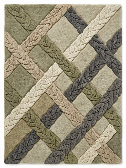 Cloverton Ivory Marble Rug