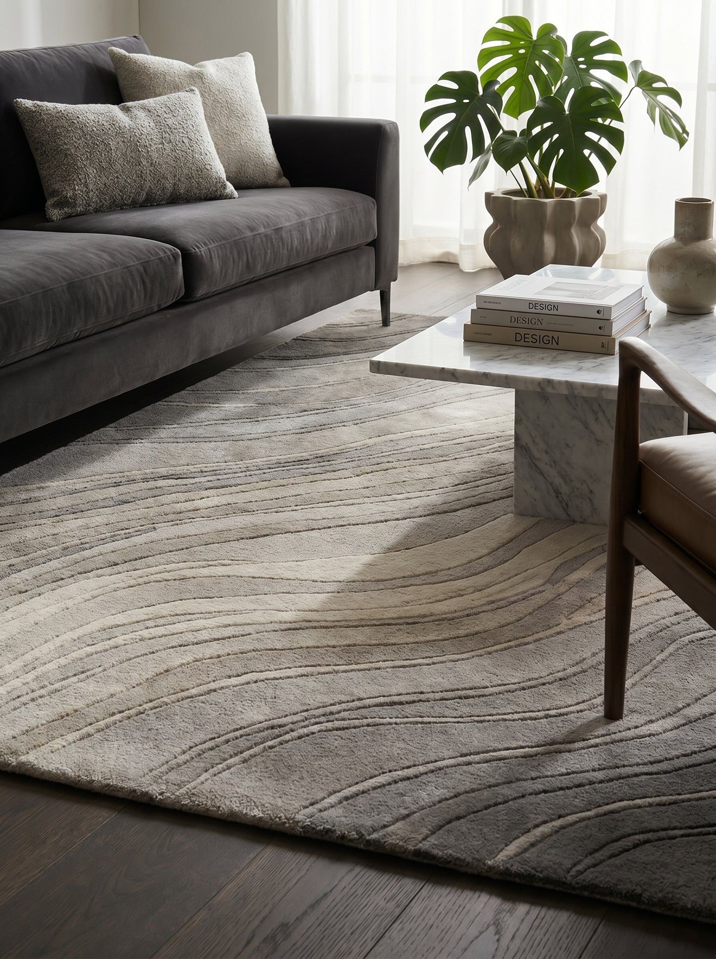 Inverness Blue Vein Rug