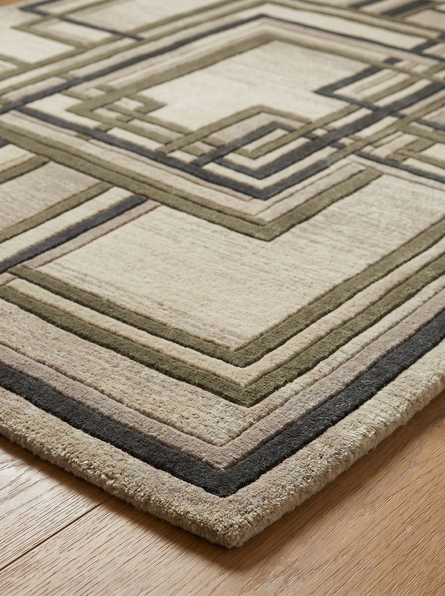 Hazelwood Ivory Stone Rug