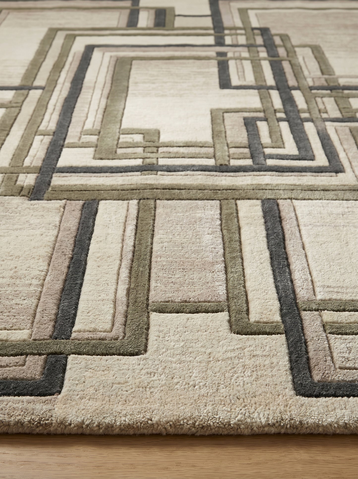 Hazelwood Ivory Stone Rug