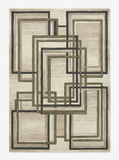 Hazelwood Ivory Stone Rug