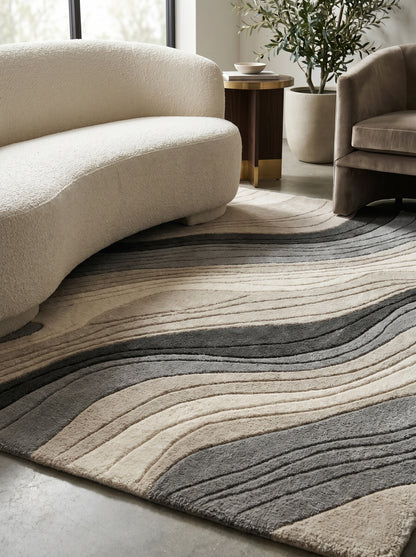 Marlborough Ivory Silk Rug