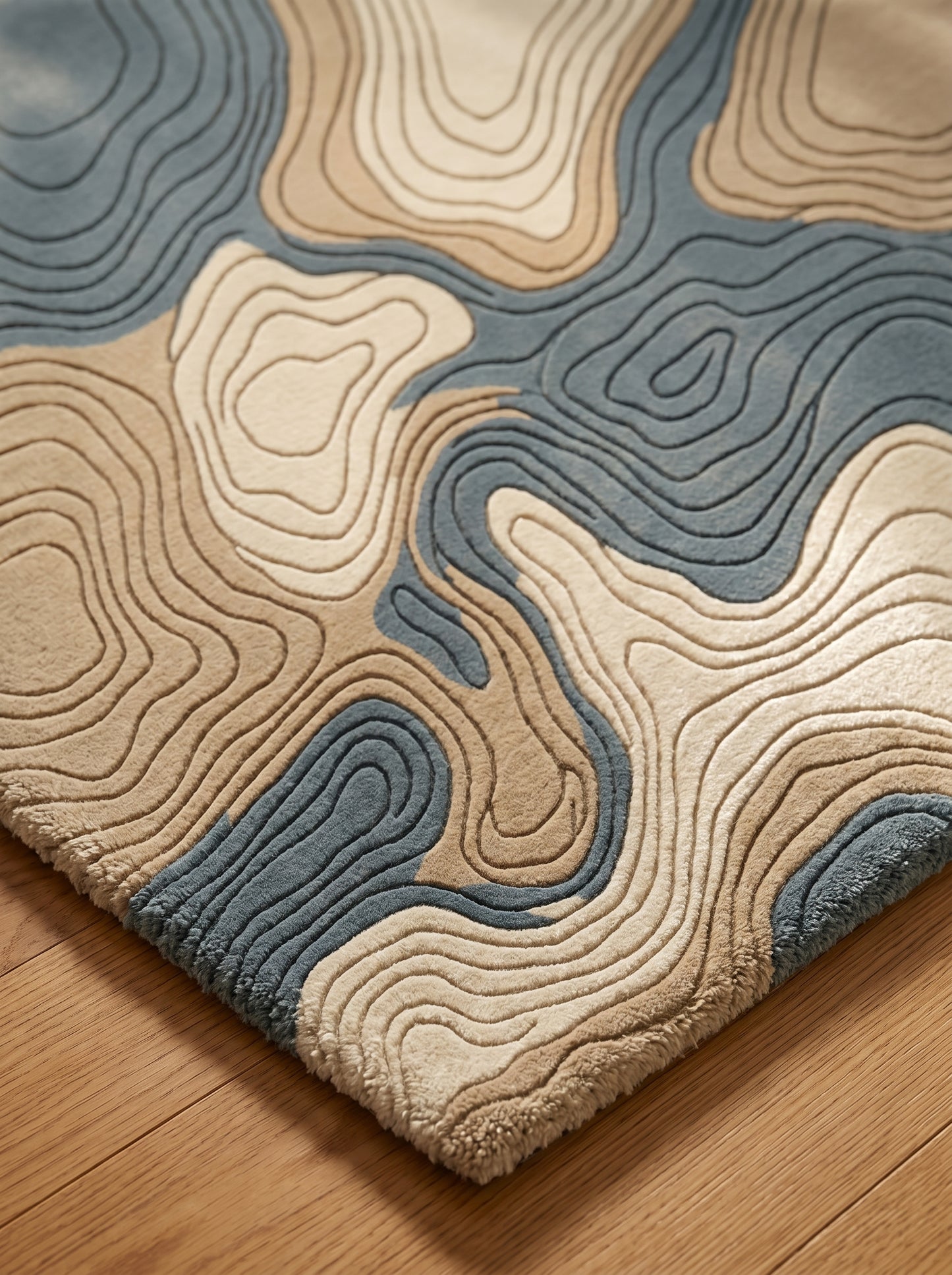 Queensmere Ivory Marble Rug