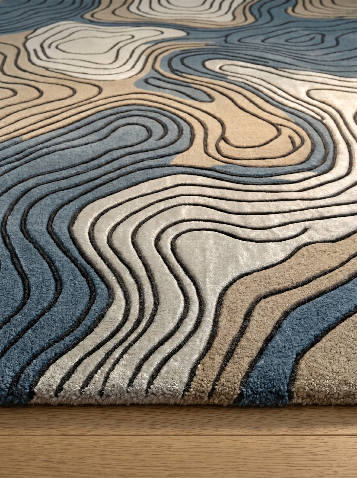 Queensmere Ivory Marble Rug