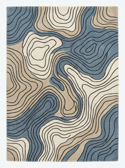 Queensmere Ivory Marble Rug
