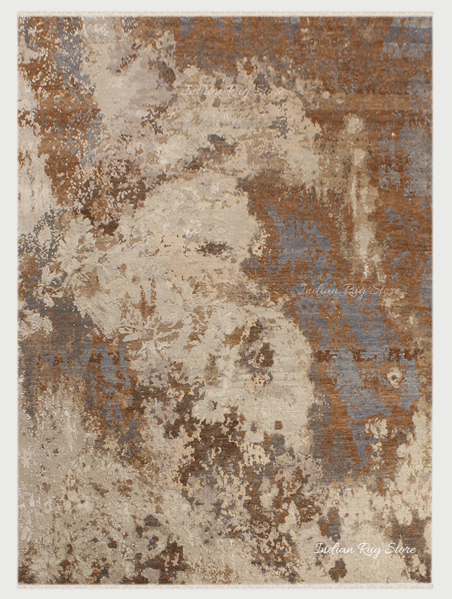 Beautiful Handmade Eco Friendly Wool Large Area Rug - Indian Rug Store