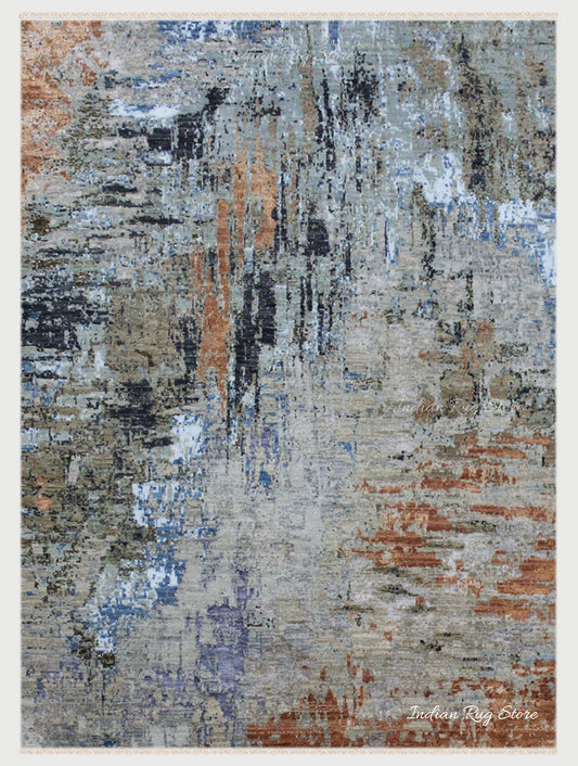 Hand Tufted Multicolor Beautiful Eco Friendly Modern Area Rug