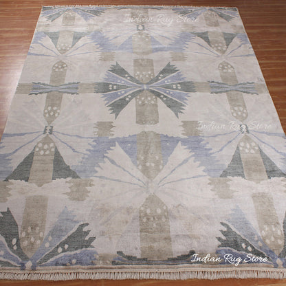 Hand Tufted Wool Bedroom Multicolor Rug