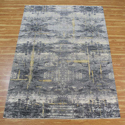 Hand Knotted Attractive Eco Friendly Large Area Rug