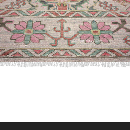 Oushak Wool Traditional Hand Knotted Bedroom Rug