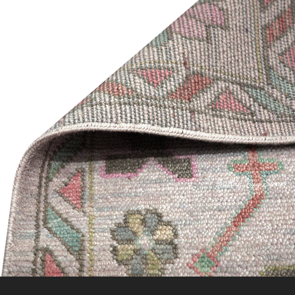 Oushak Wool Traditional Hand Knotted Bedroom Rug
