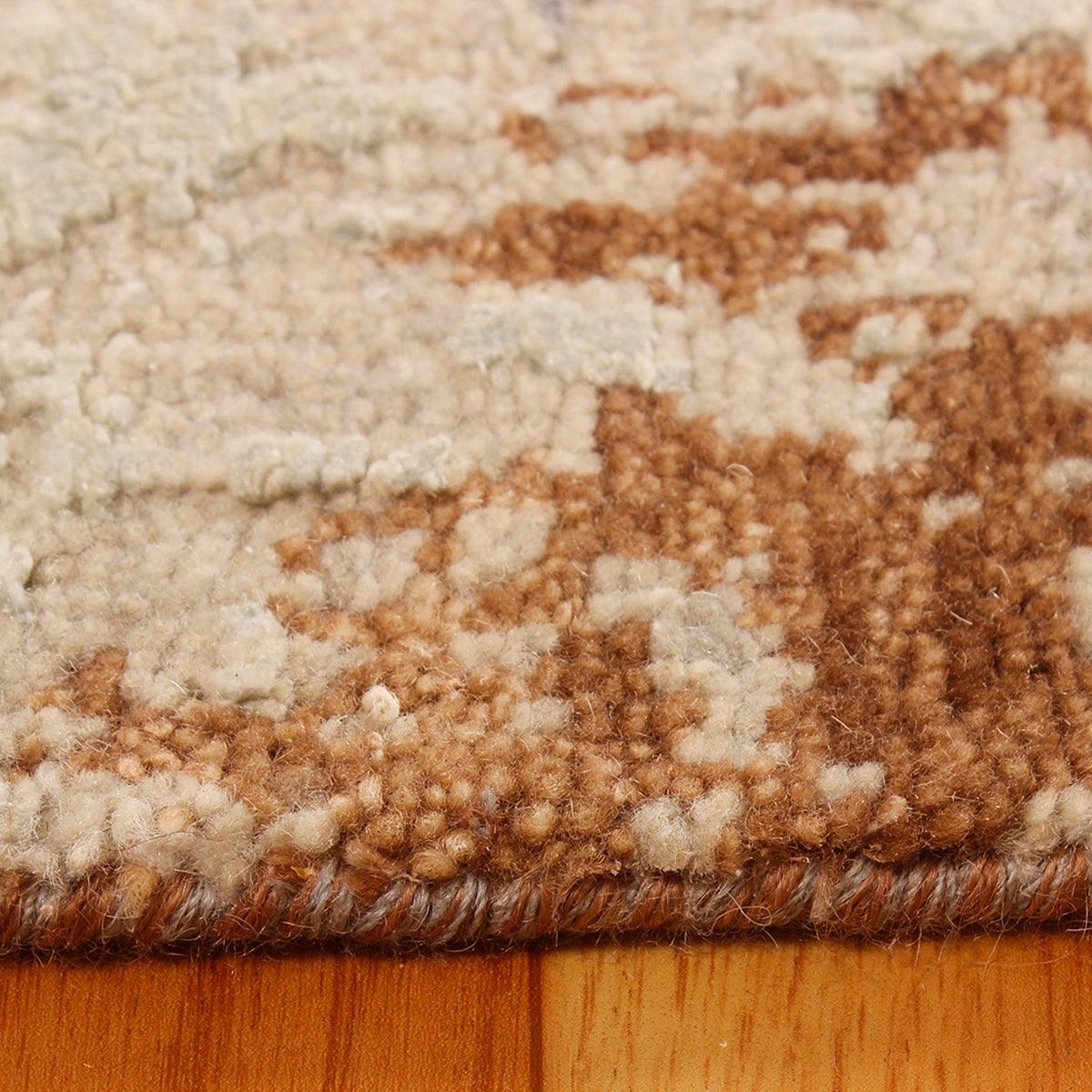 Beautiful Handmade Eco Friendly Wool Large Area Rug - Indian Rug Store