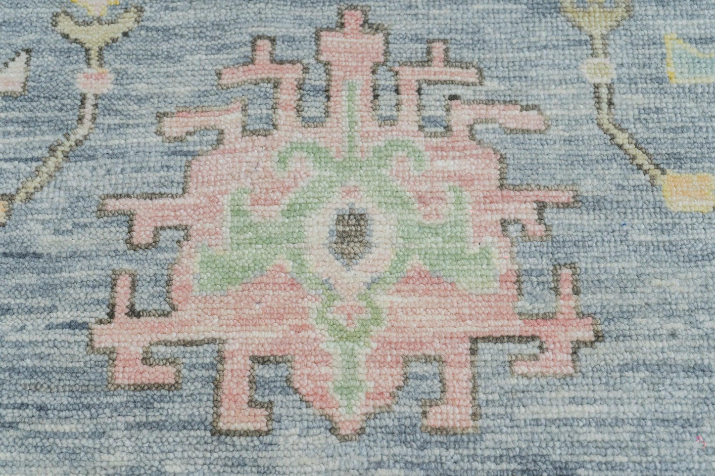 Dining Room Blue Multicolor Wool Entryway Area Rug