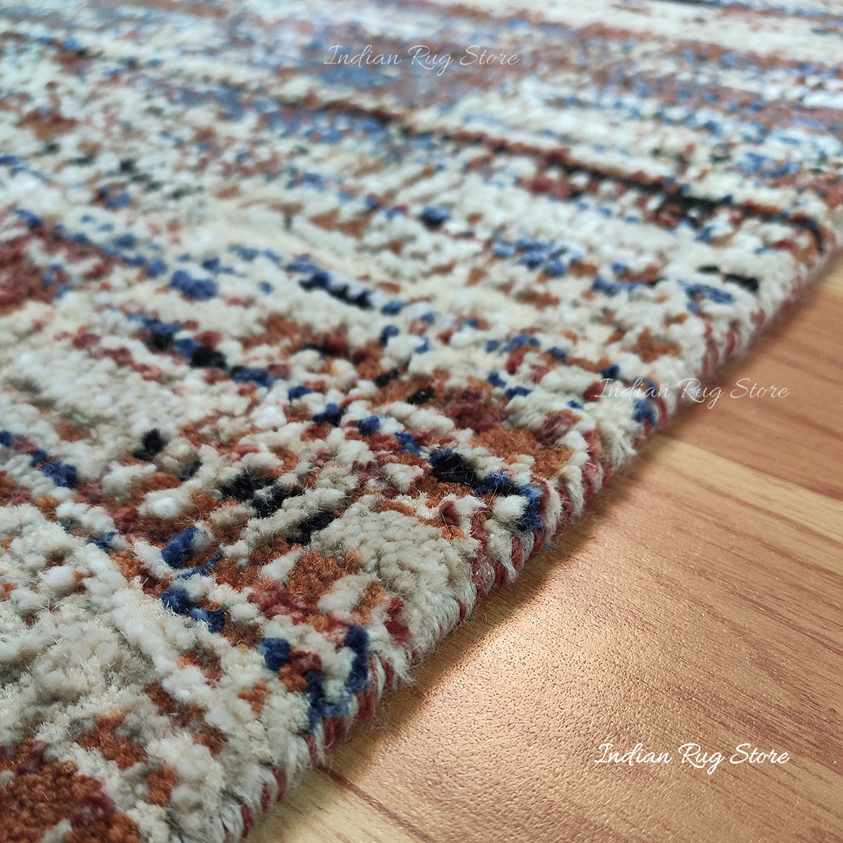 Hand Tufted Multicolor Modern Farmhouse Large Area Rug