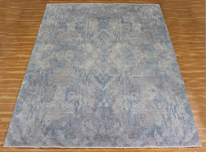 Hand Knotted Grey Oriental Outdoor Large Area Rug - Indian Rug Store