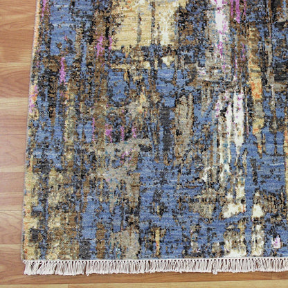 Hand Tufted Multicolor Modern Dining Large Area Rug - Indian Rug Store