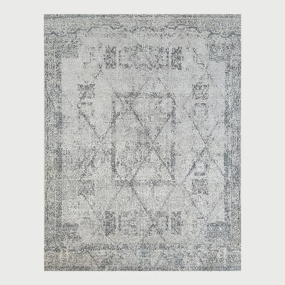 Hand Knotted Multicolor Gray Trendy Large Area Rug - Indian Rug Store