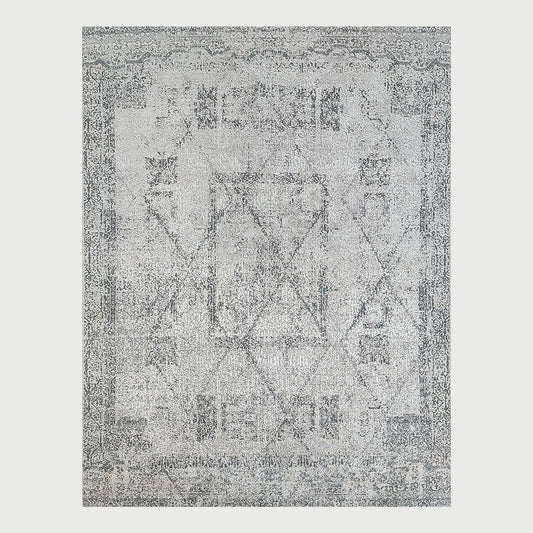 Hand Knotted Multicolor Gray Trendy Large Area Rug - Indian Rug Store