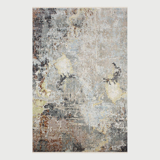 Modern Multicolor Hand Tufted Artistic Farm Area Rug - Indian Rug Store